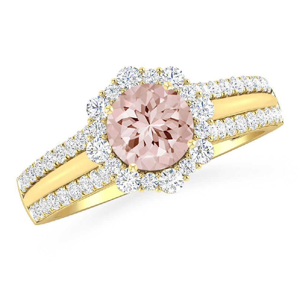 Yellow Gold - Morganite