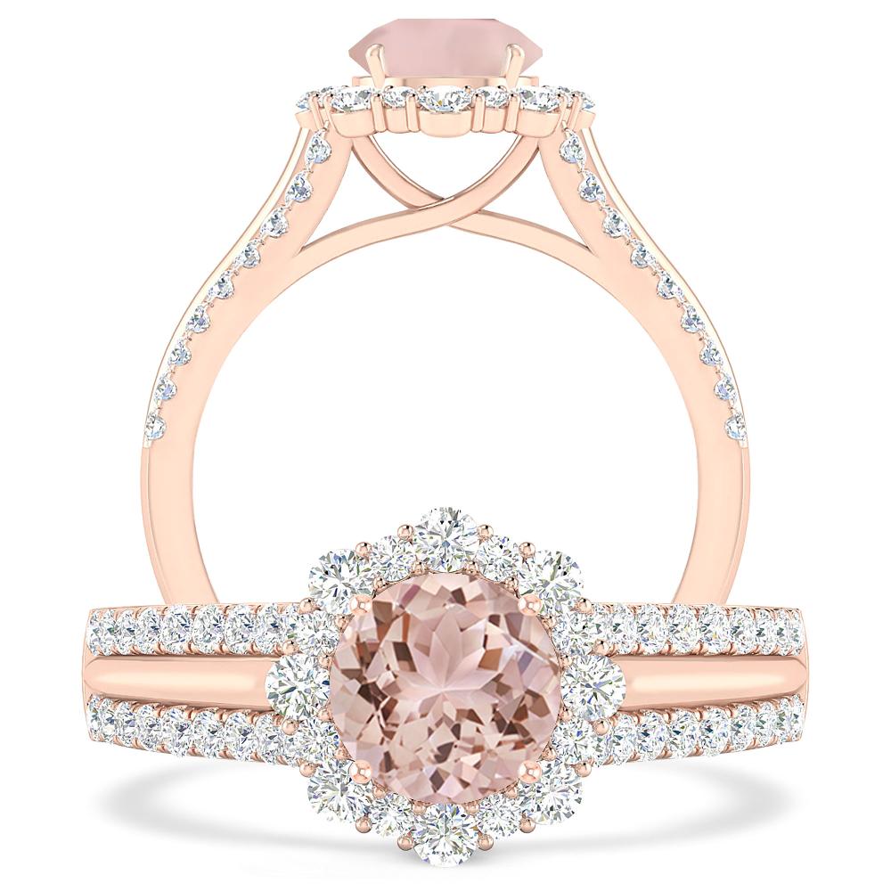 Rose Gold - Morganite