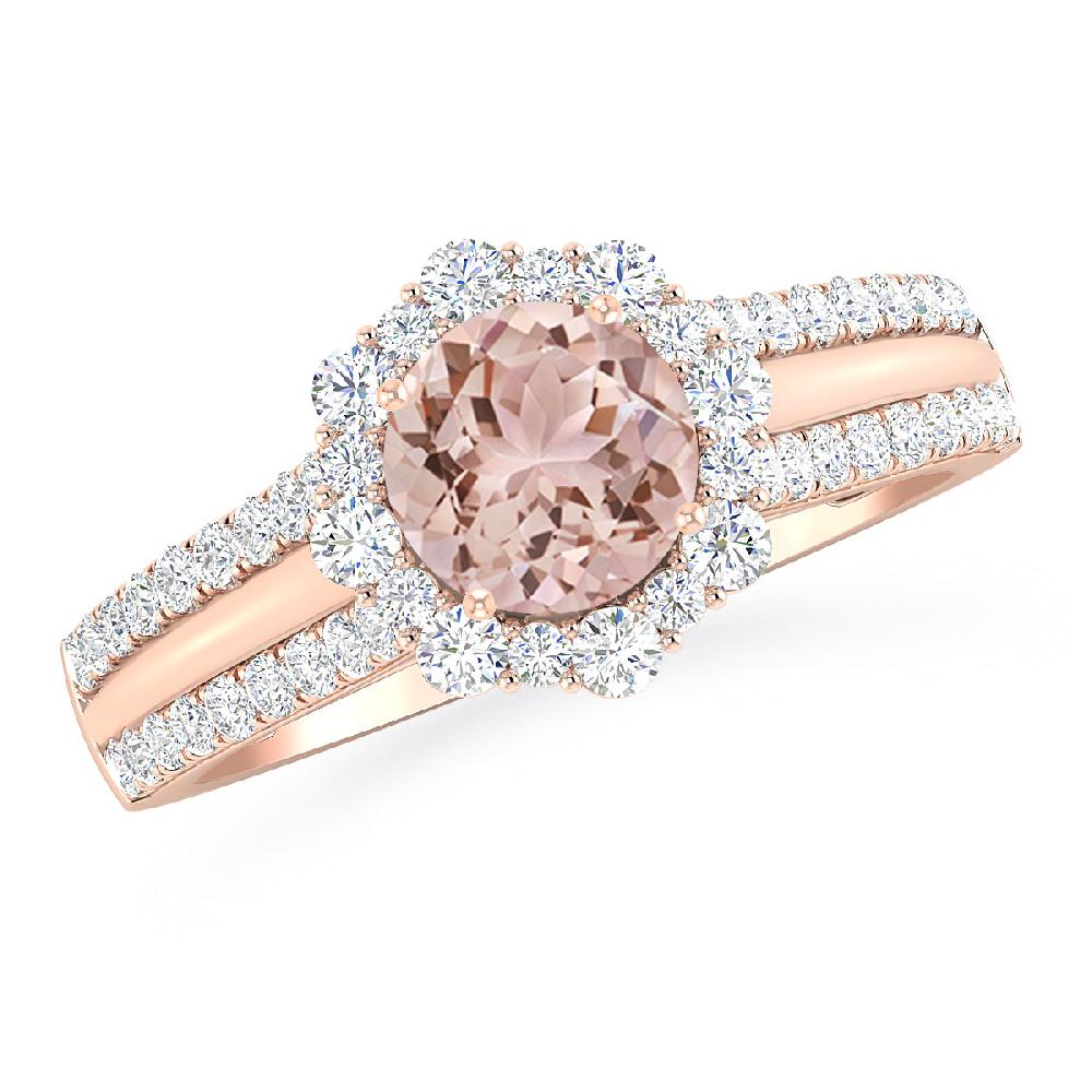 Rose Gold - Morganite