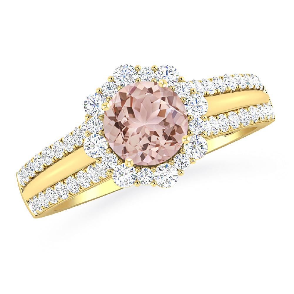 Yellow Gold - Morganite