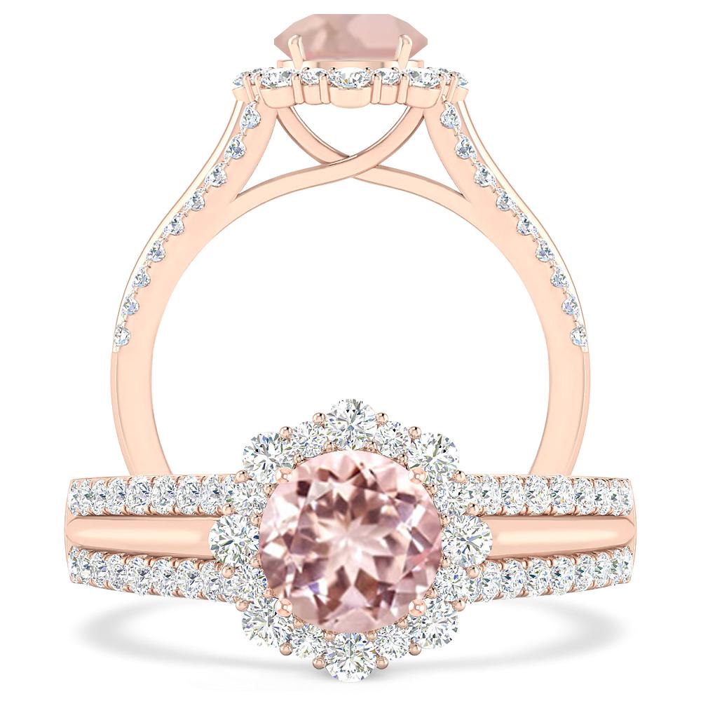 Rose Gold - Morganite