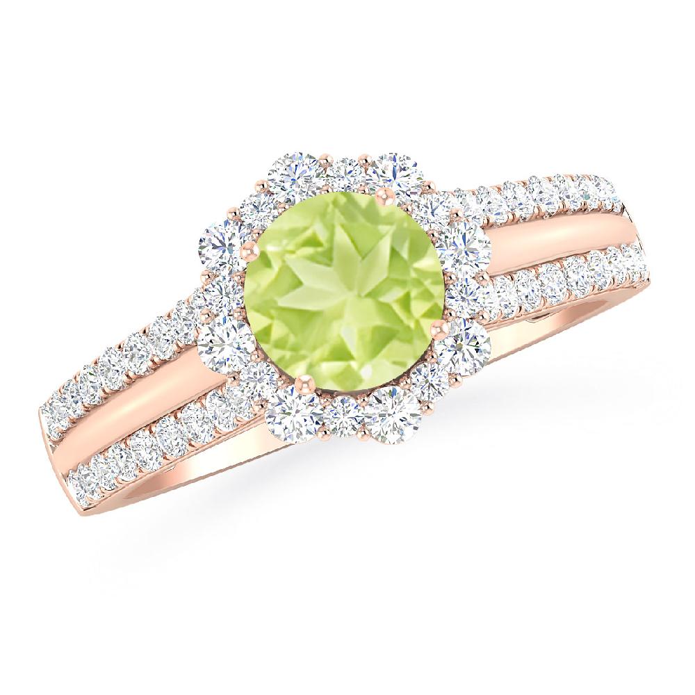 Rose Gold - Peridot