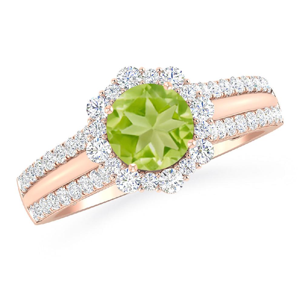 Rose Gold - Peridot