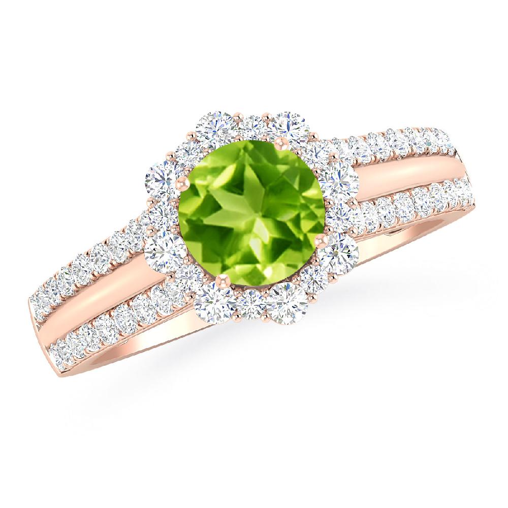 Rose Gold - Peridot