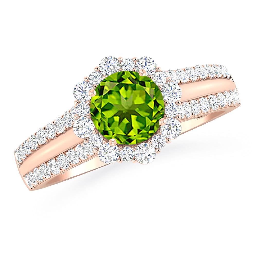 Rose Gold - Peridot