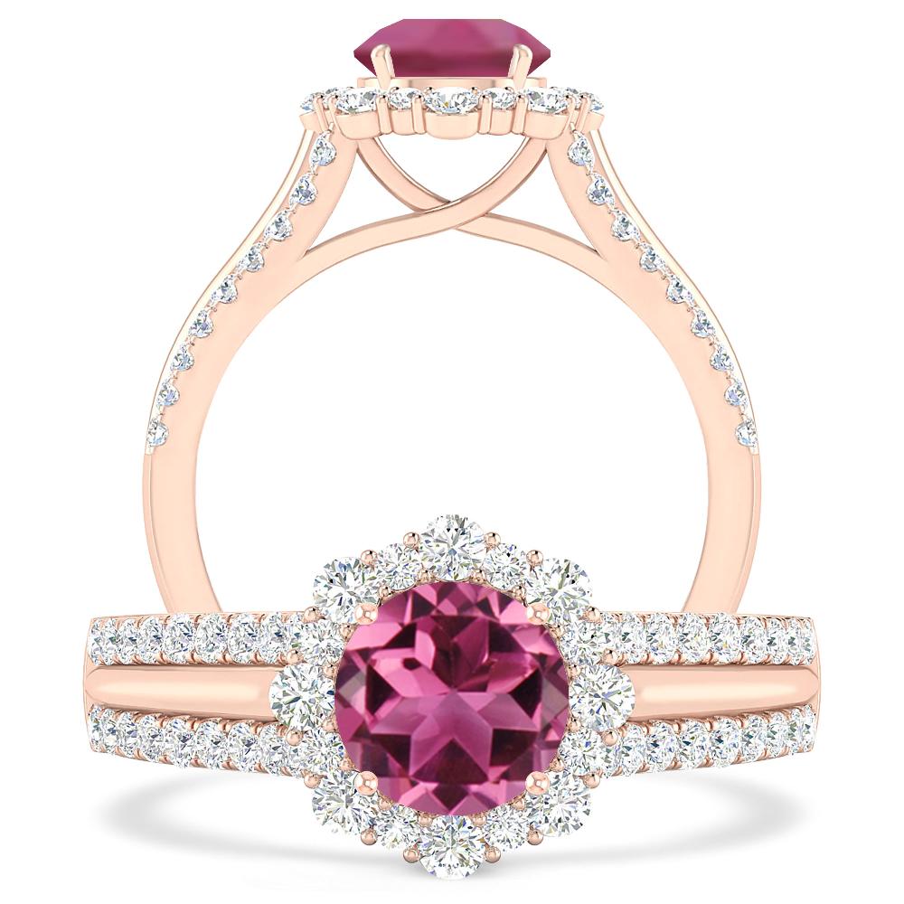 Rose Gold - Pink Tourmaline