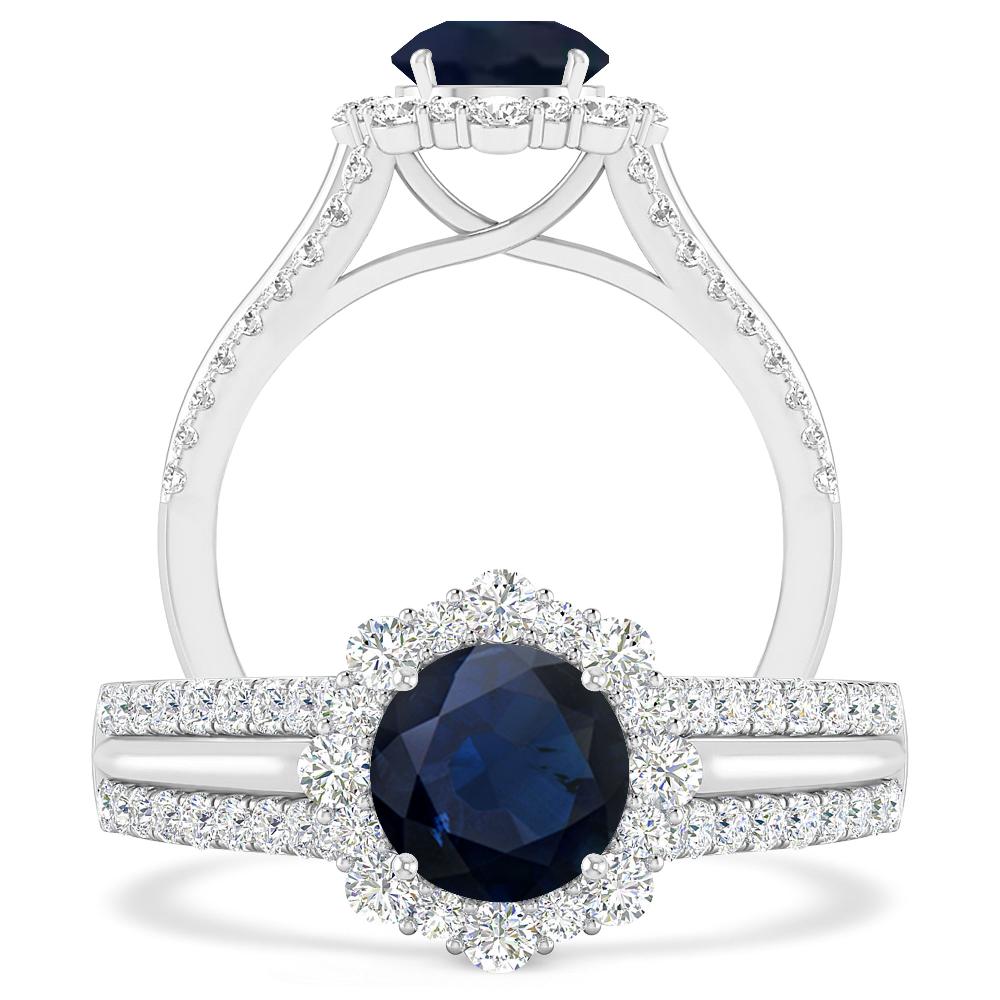 White Gold - Sapphire