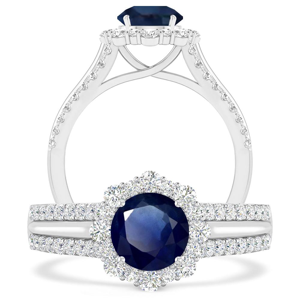 White Gold - Sapphire