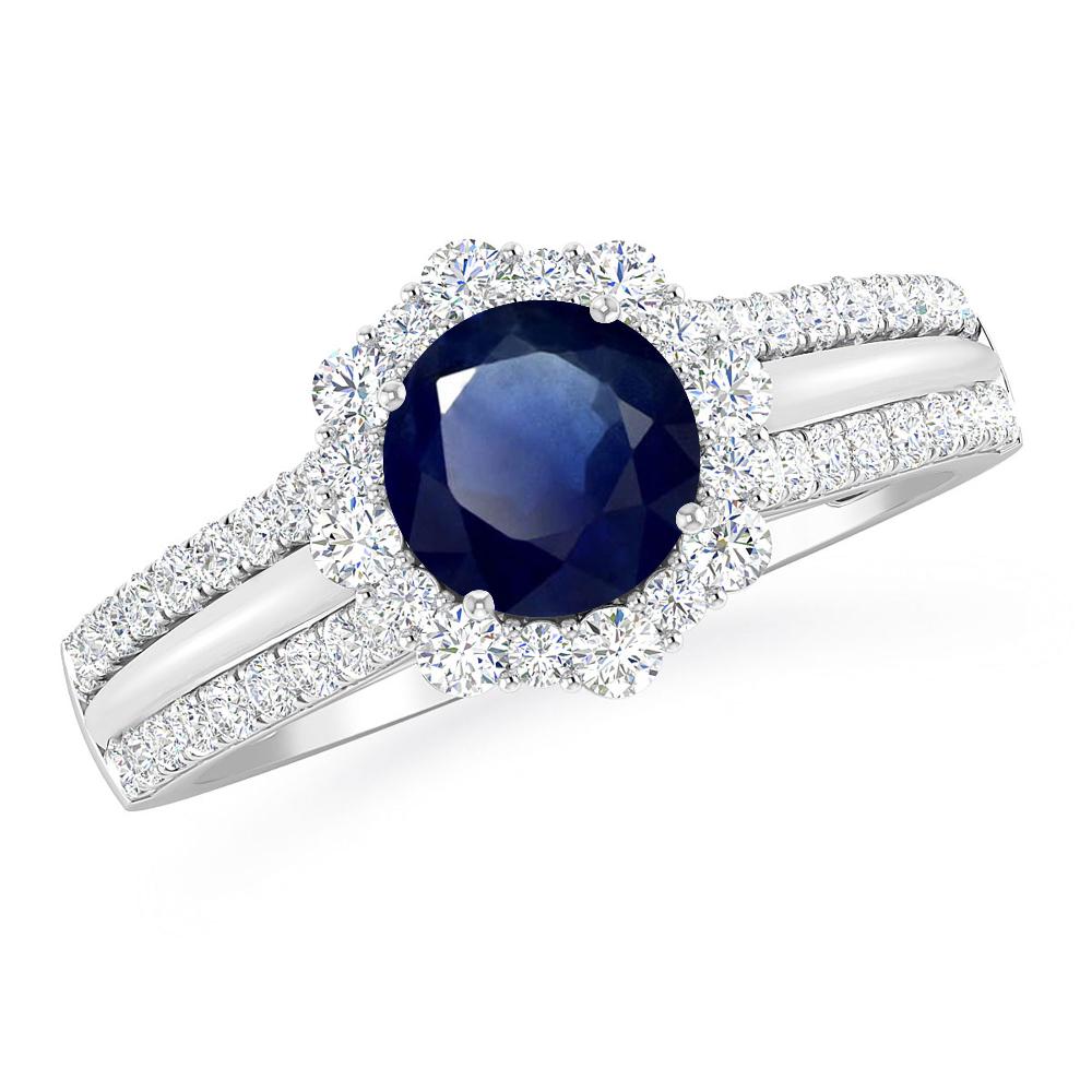 White Gold - Sapphire