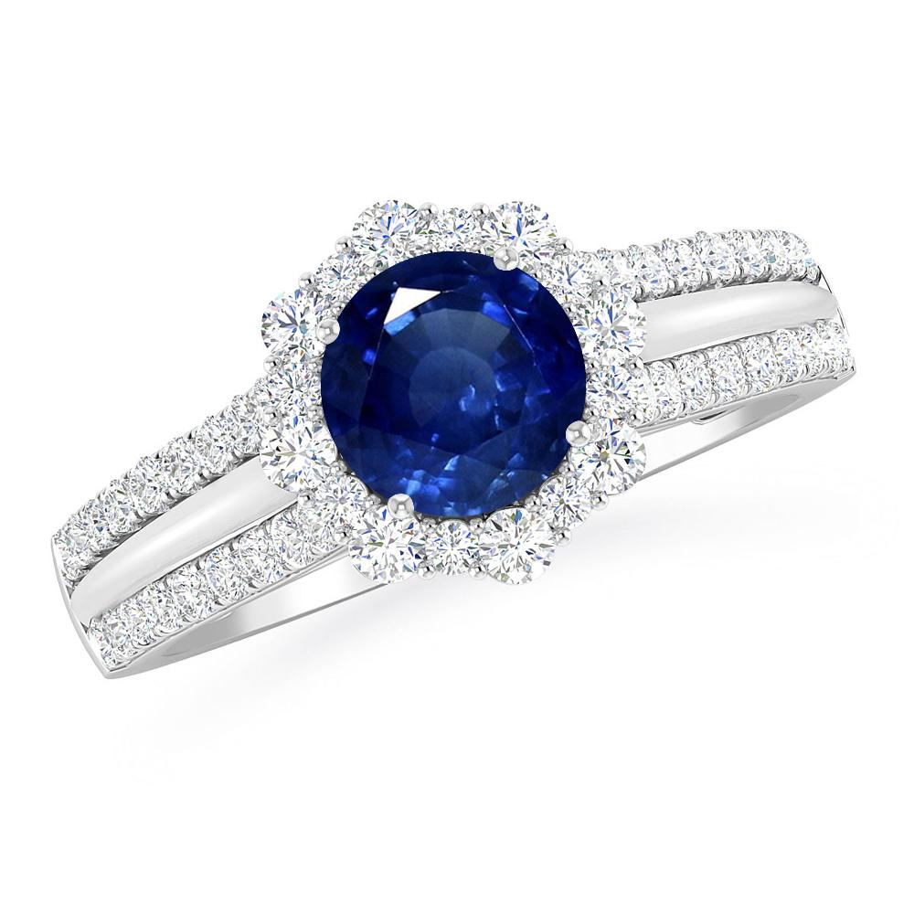 White Gold - Sapphire