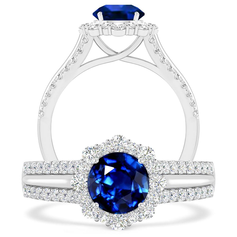 White Gold - Sapphire