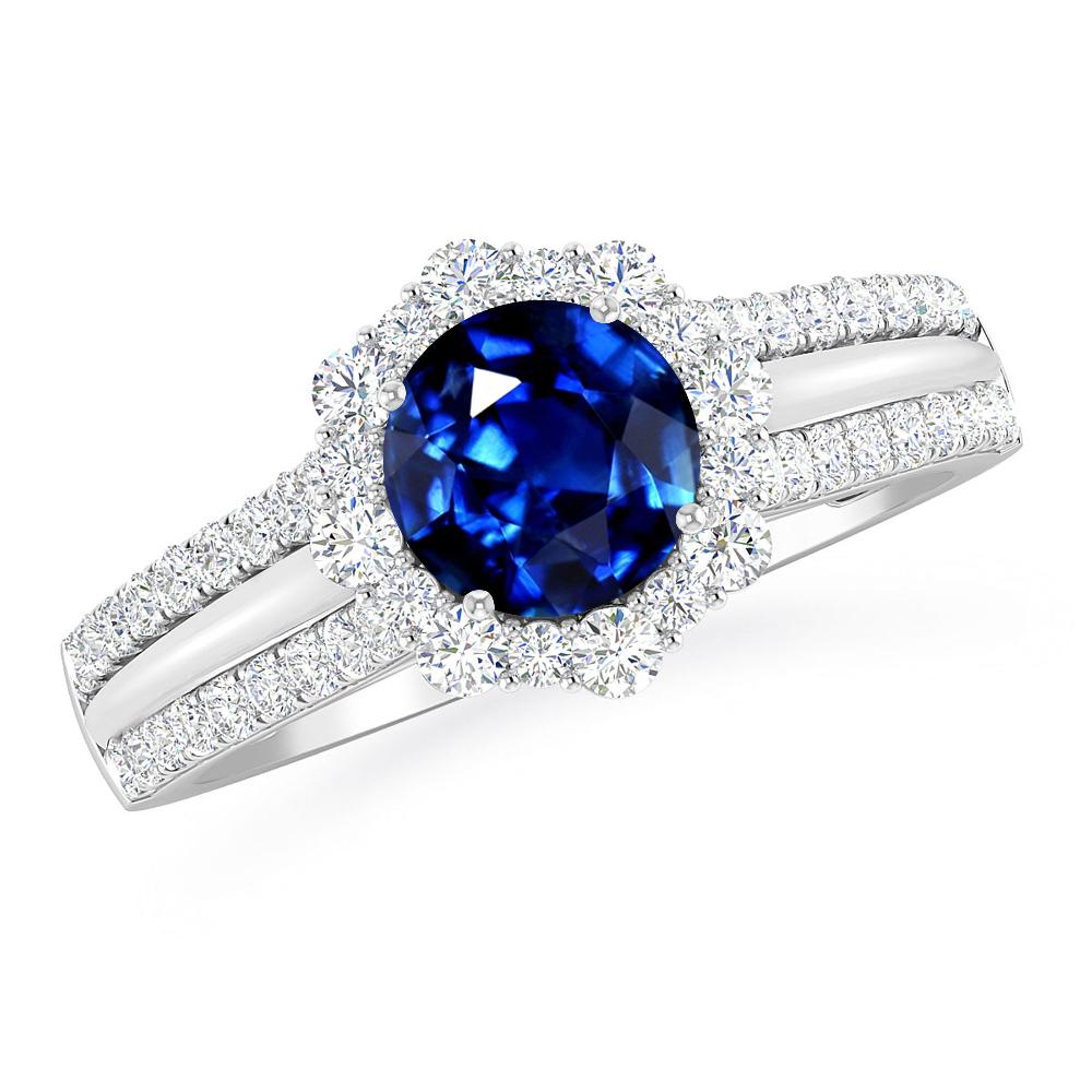 White Gold - Sapphire