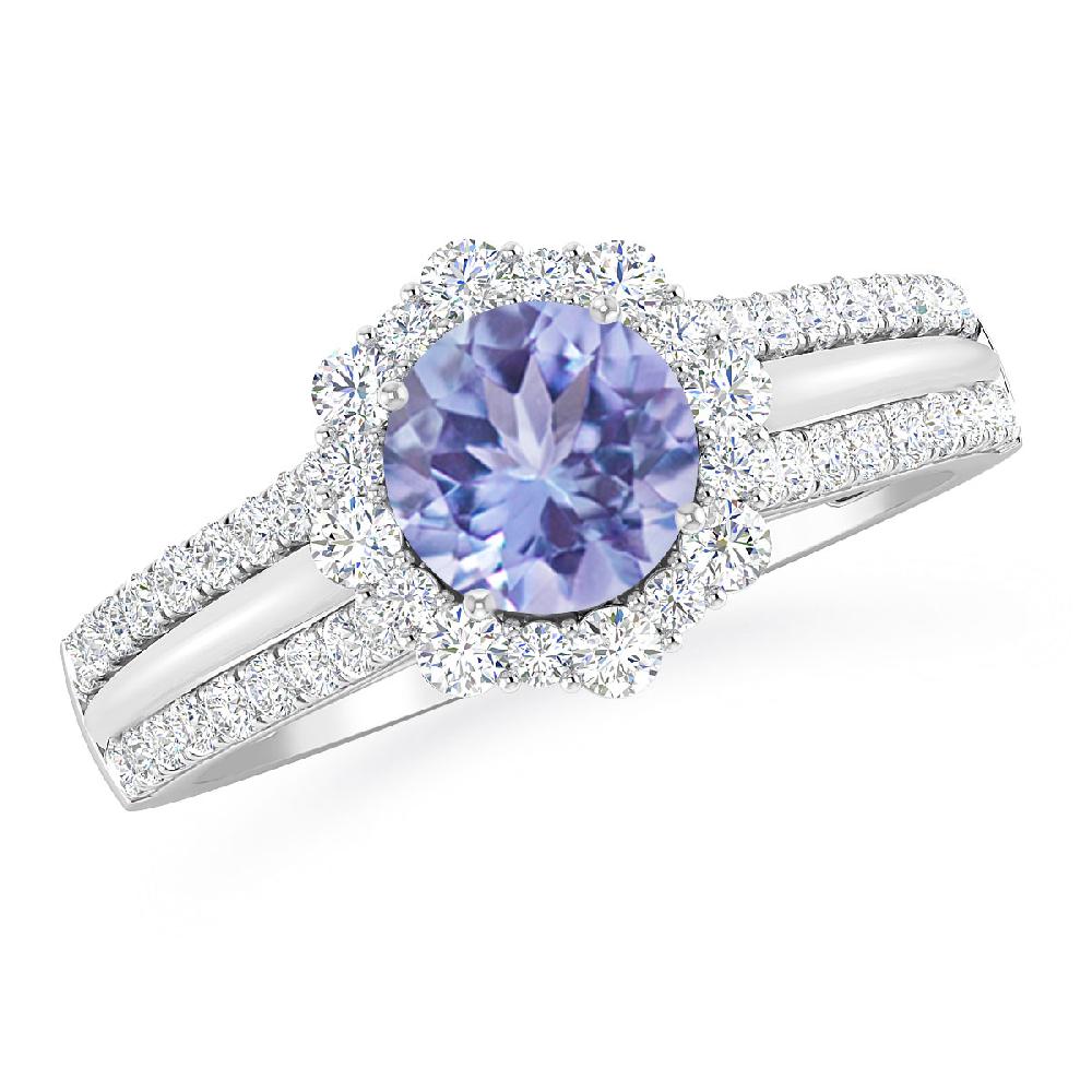 White Gold - Tanzanite