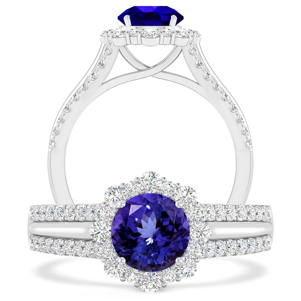 White Gold - Tanzanite