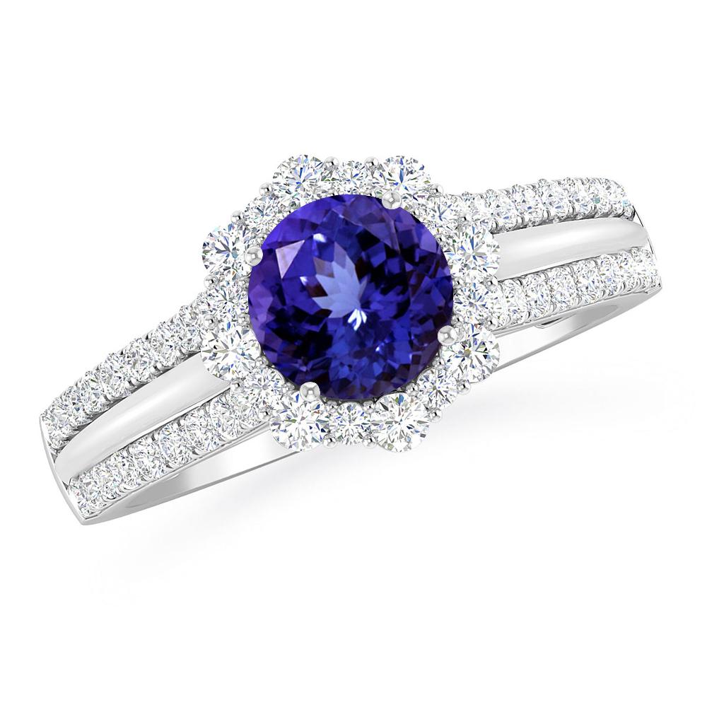 White Gold - Tanzanite