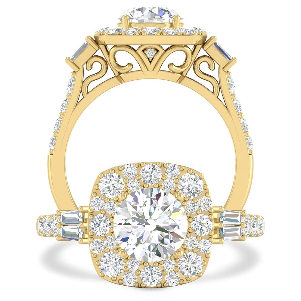 Yellow Gold - Diamond