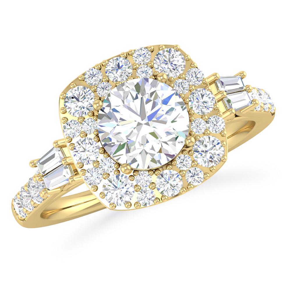 Yellow Gold - Diamond