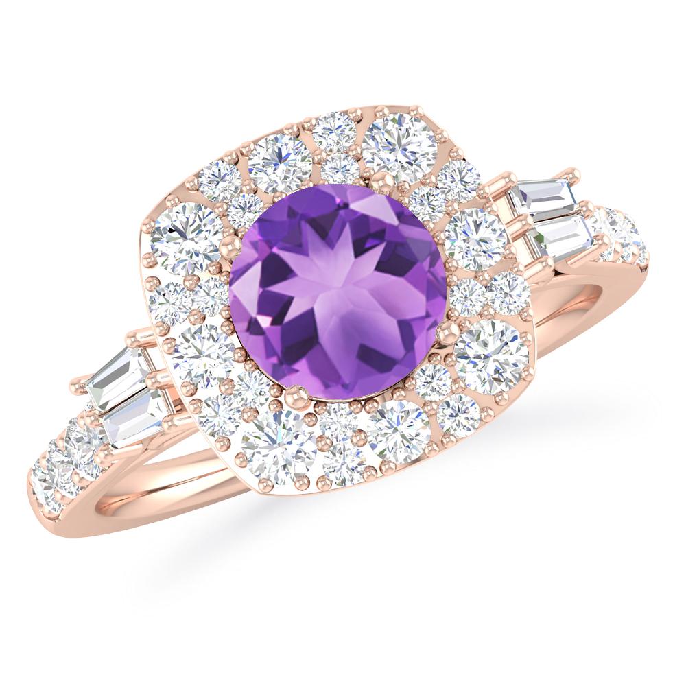 Rose Gold - Amethyst