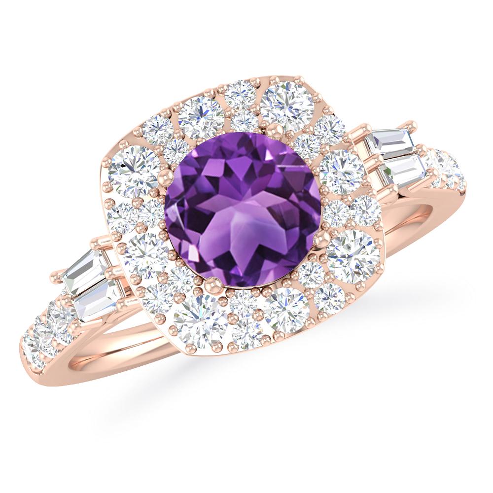 Rose Gold - Amethyst