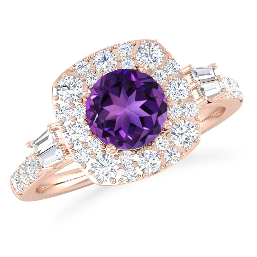 Rose Gold - Amethyst