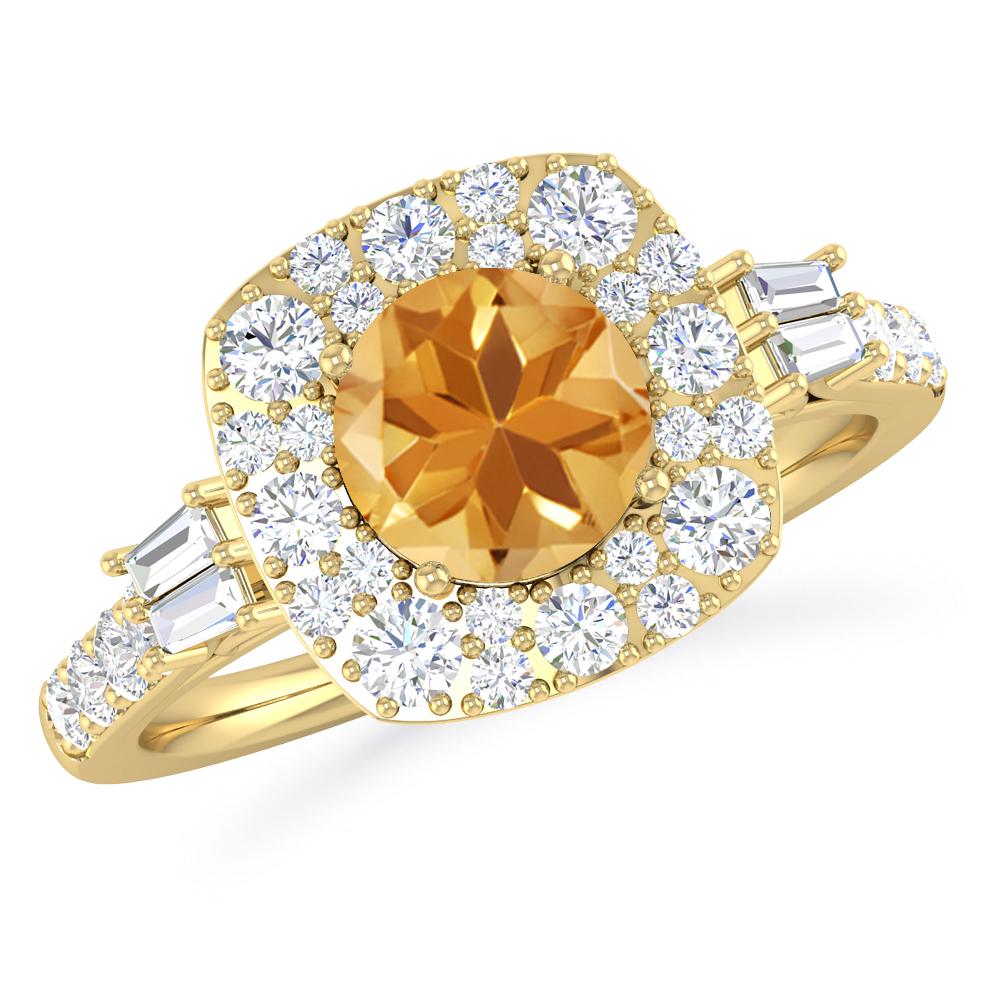 Yellow Gold - Citrine