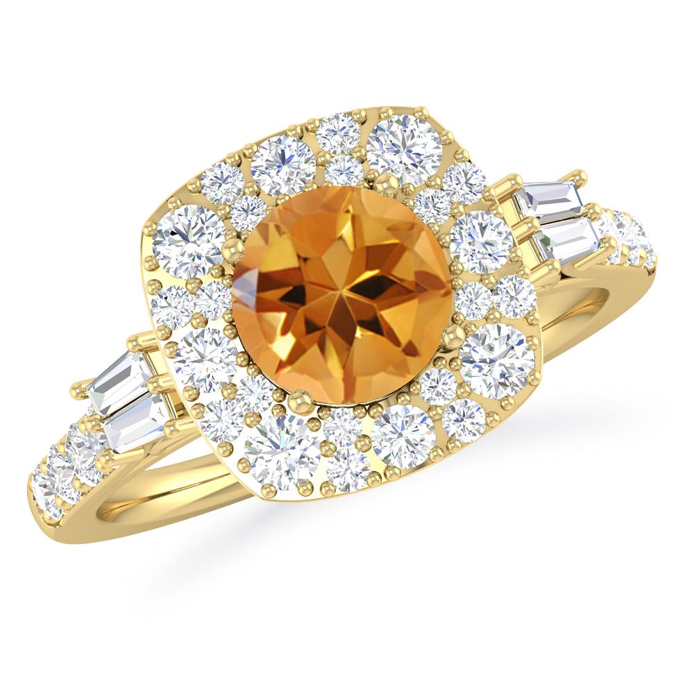 Yellow Gold - Citrine