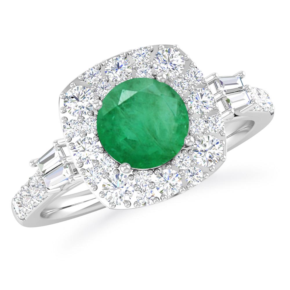 White Gold - Emerald