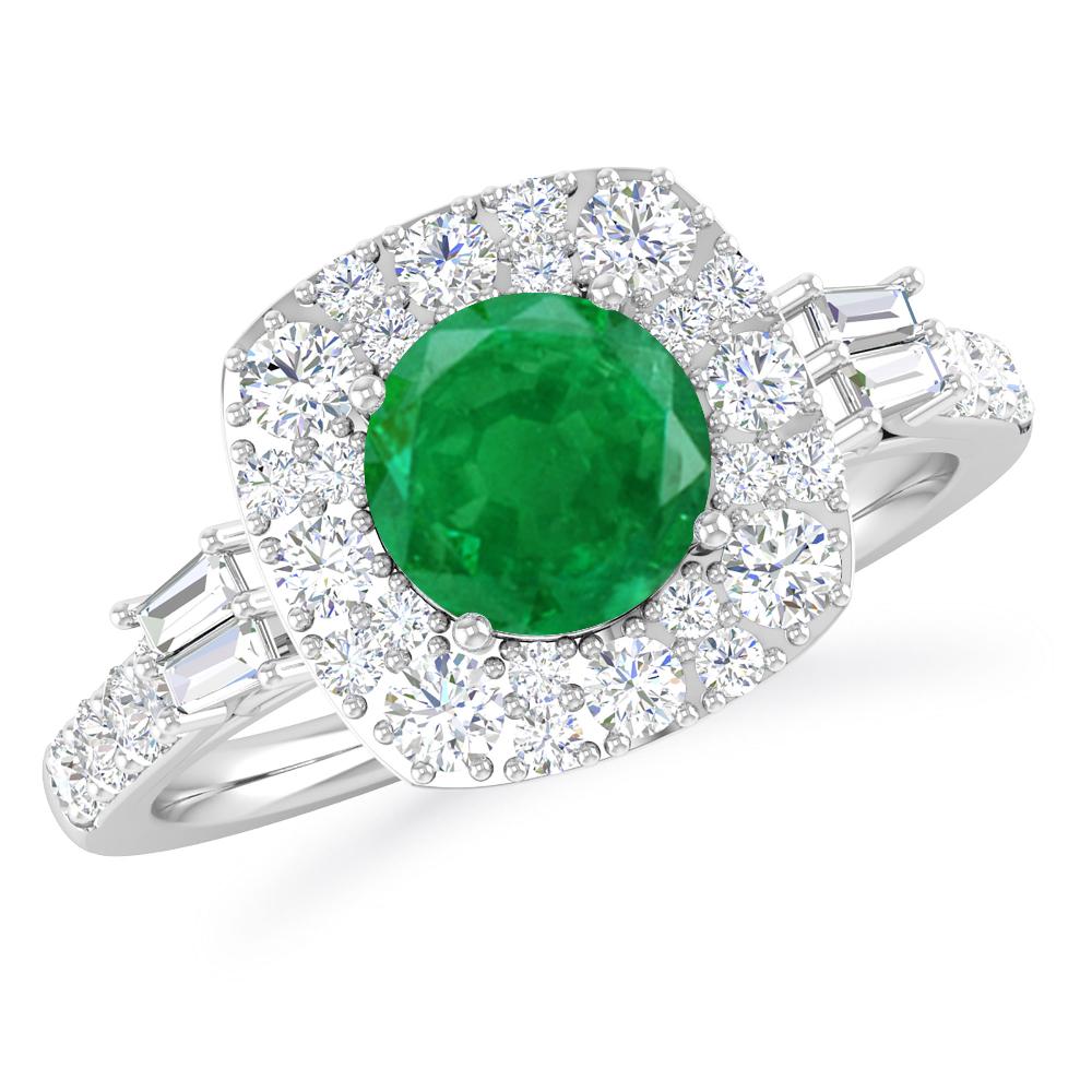 White Gold - Emerald