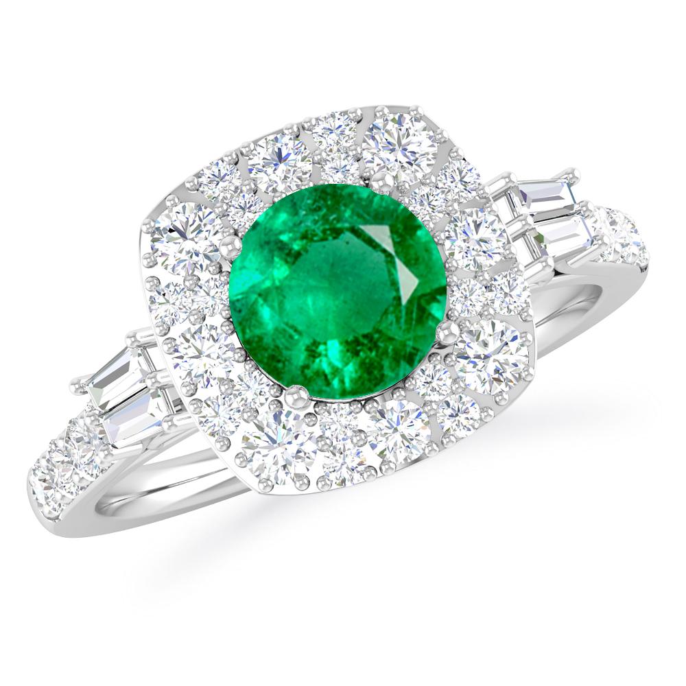 White Gold - Emerald