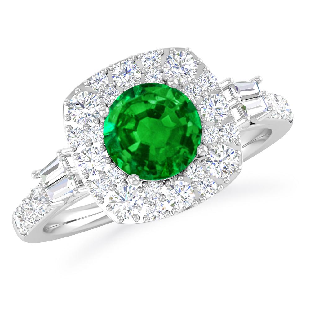 White Gold - Emerald