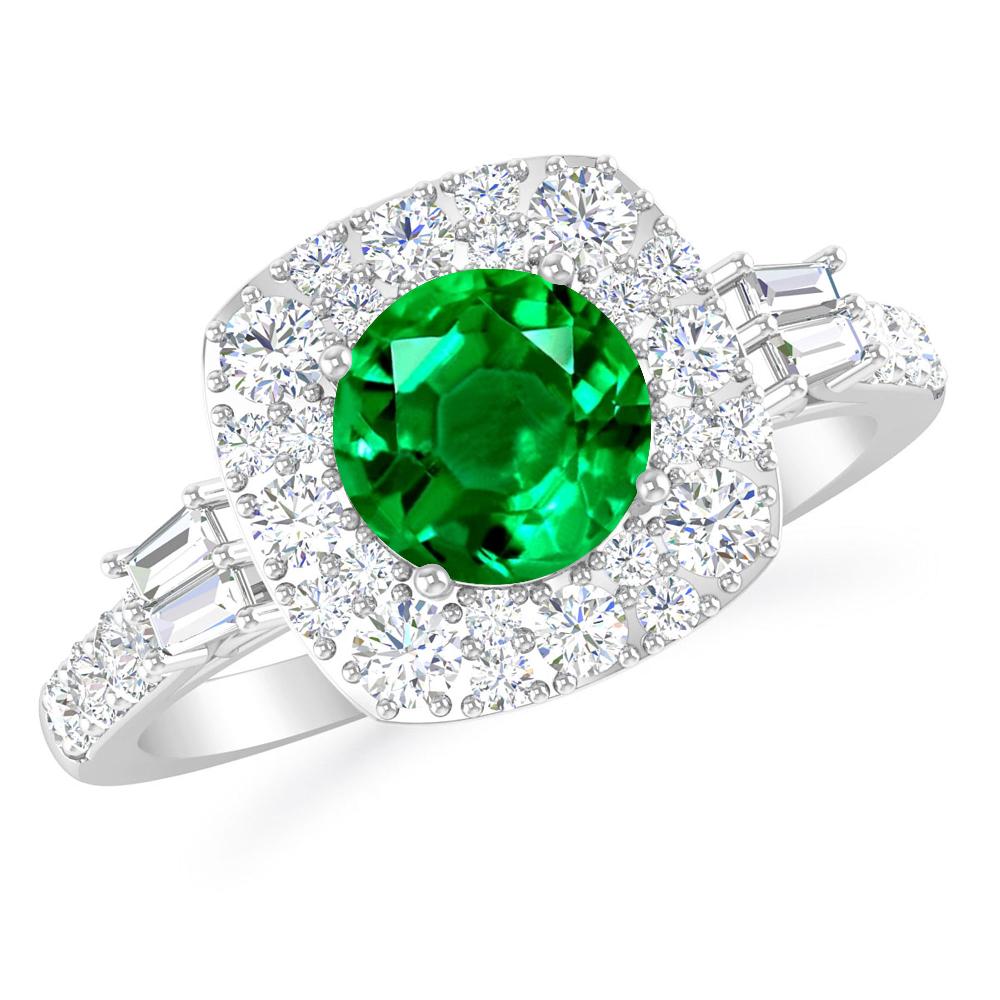 White Gold - Emerald