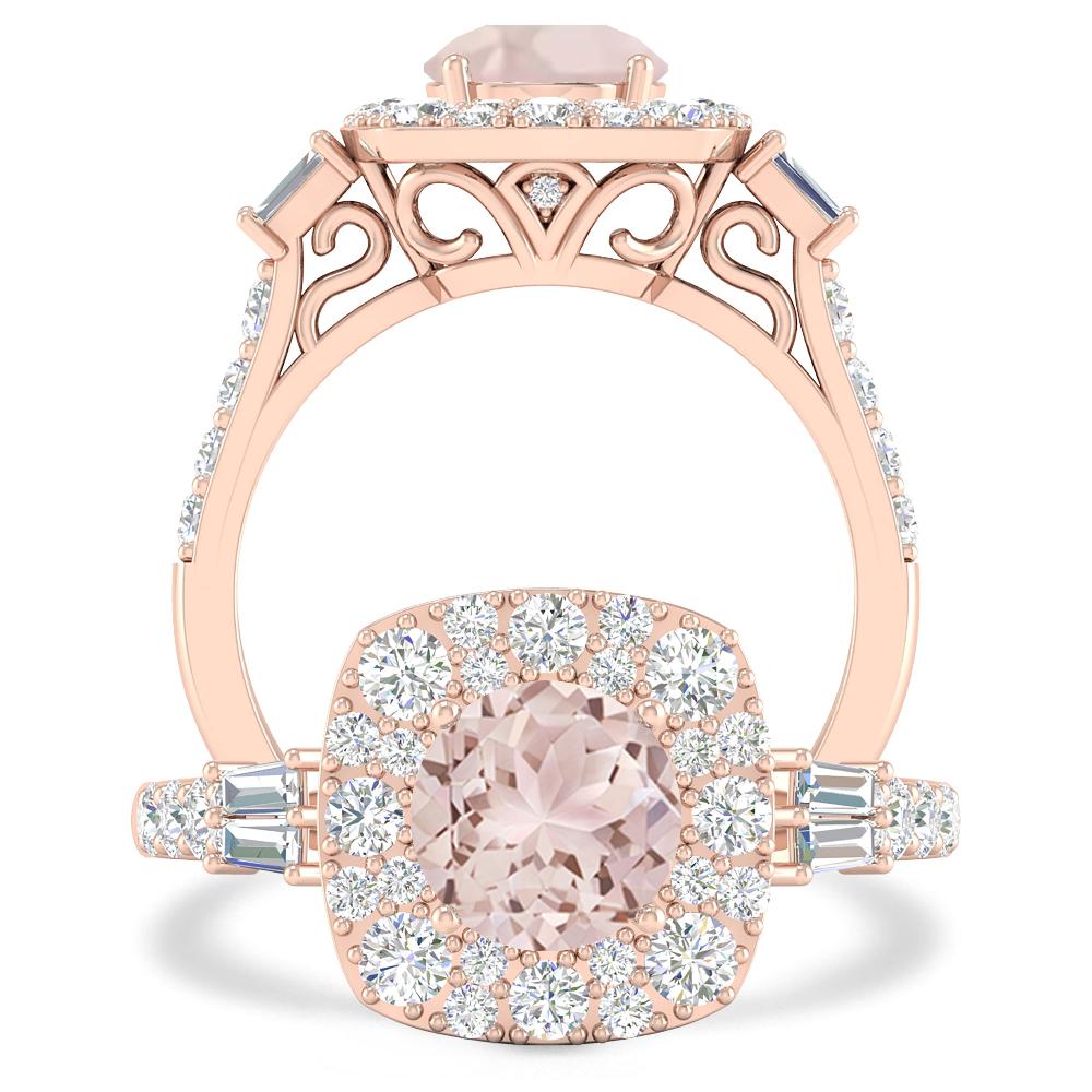 Rose Gold - Morganite