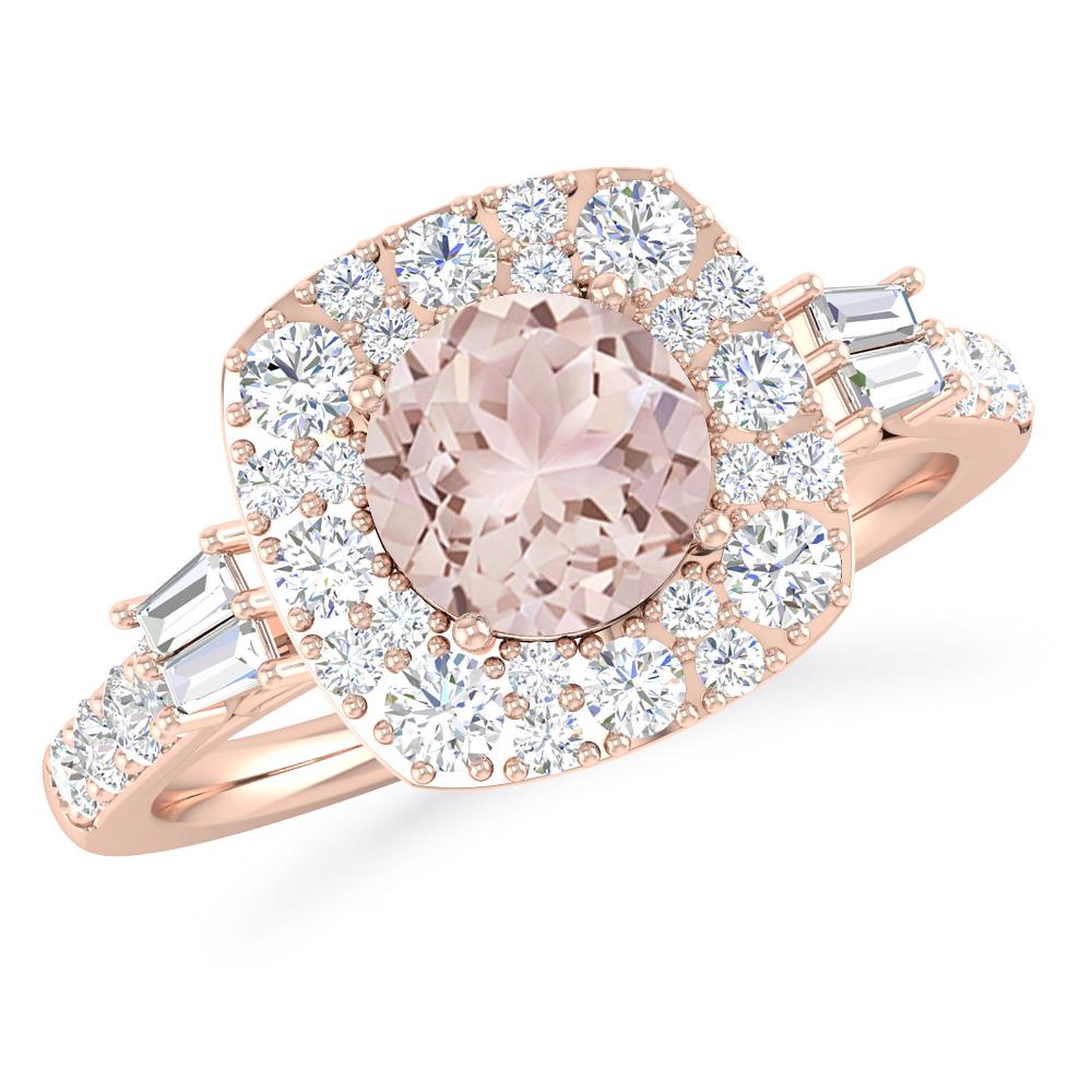 Rose Gold - Morganite