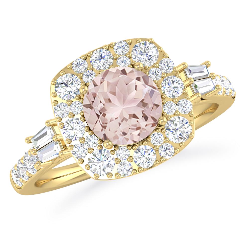 Yellow Gold - Morganite