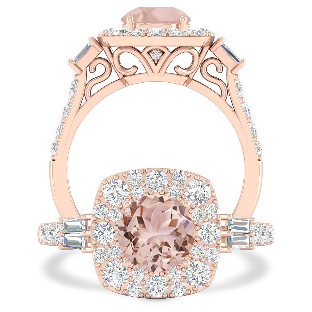 Rose Gold - Morganite