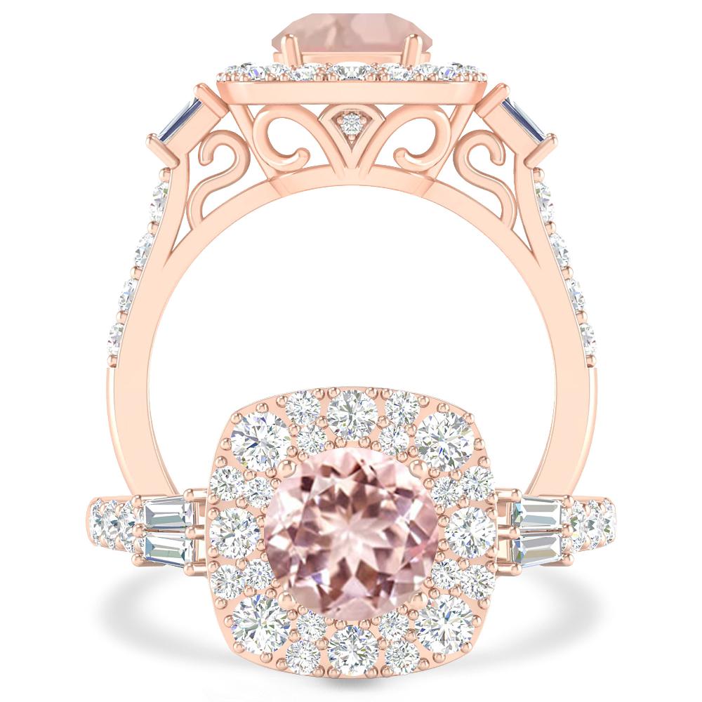 Rose Gold - Morganite