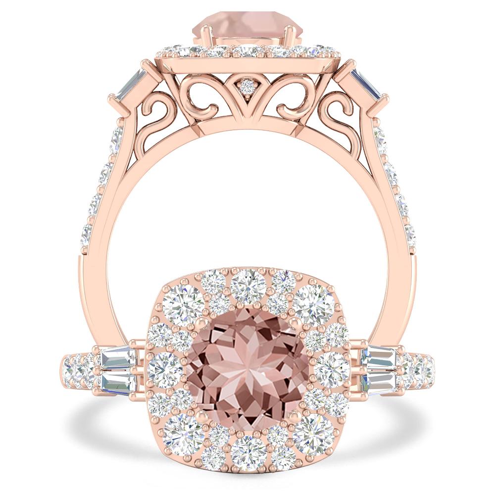 Rose Gold - Morganite