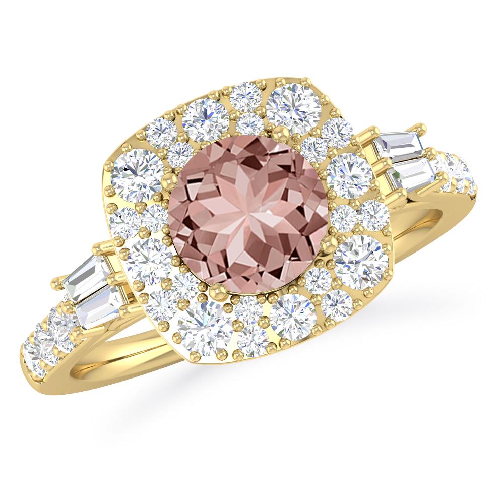 Yellow Gold - Morganite