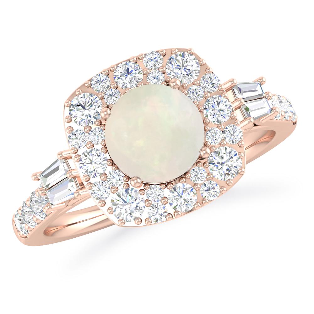 Rose Gold - Opal