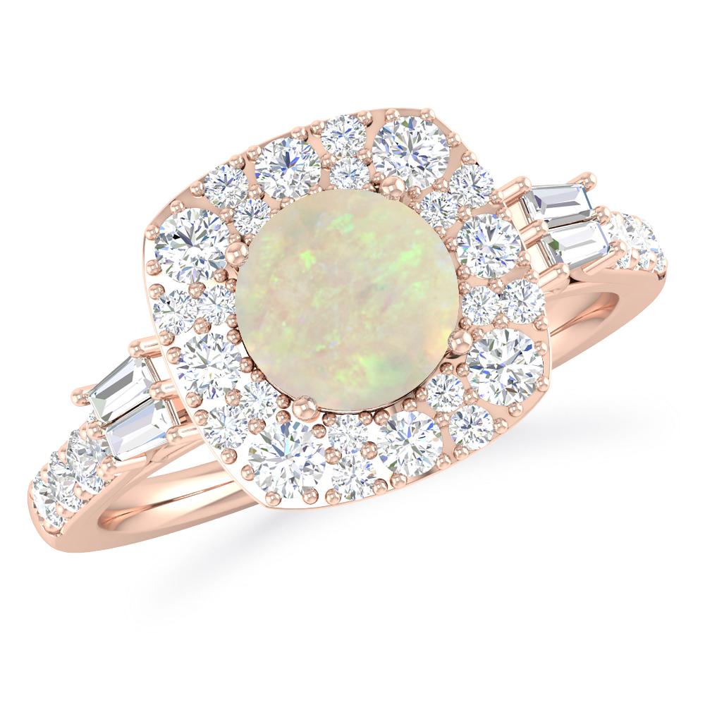 Rose Gold - Opal