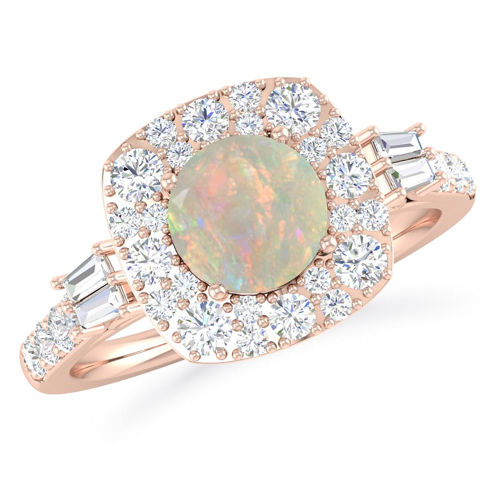 Rose Gold - Opal