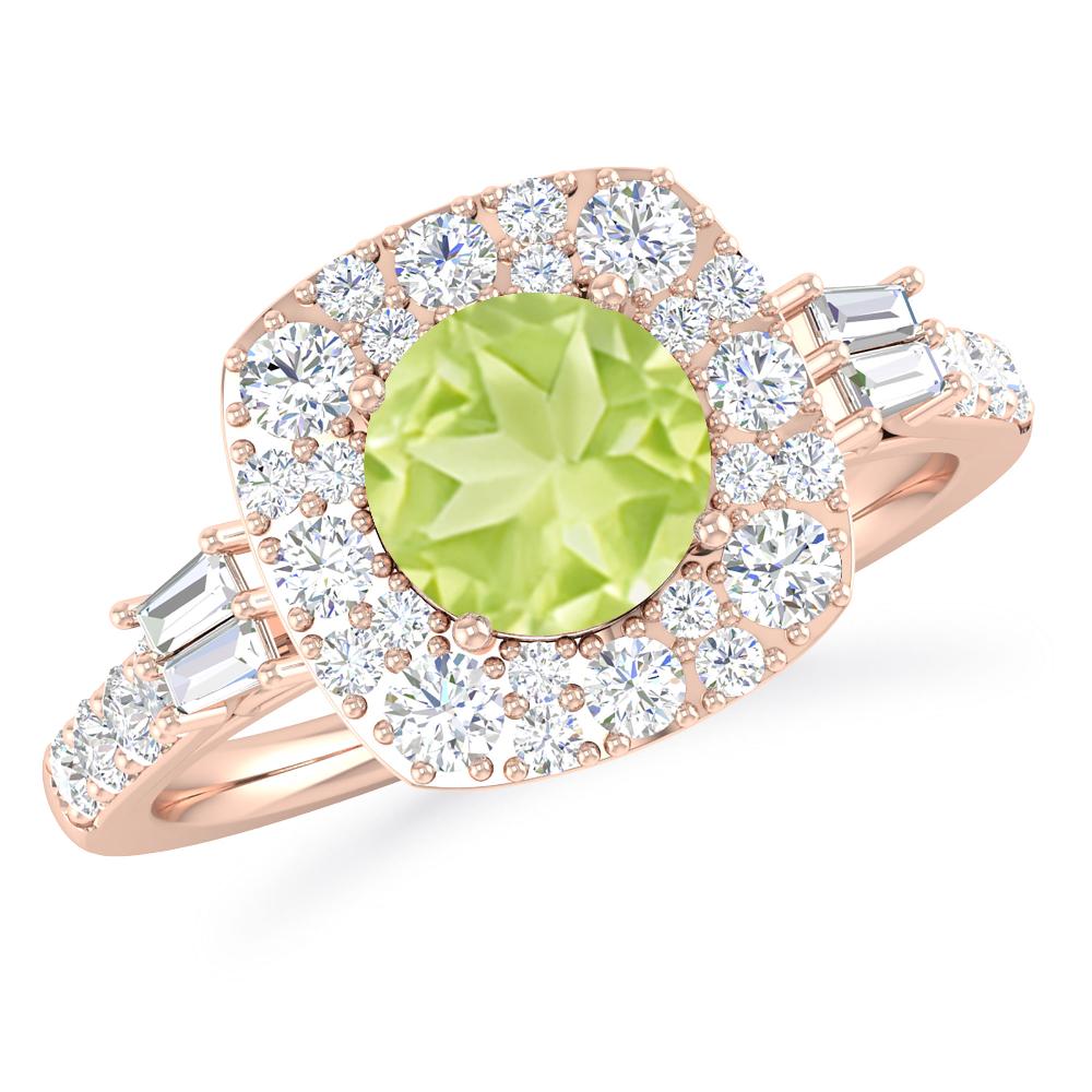 Rose Gold - Peridot