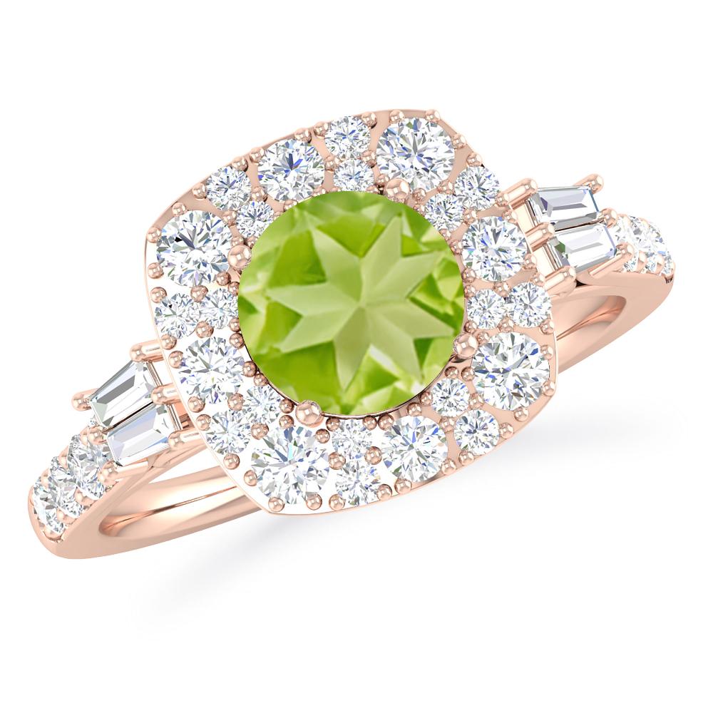 Rose Gold - Peridot