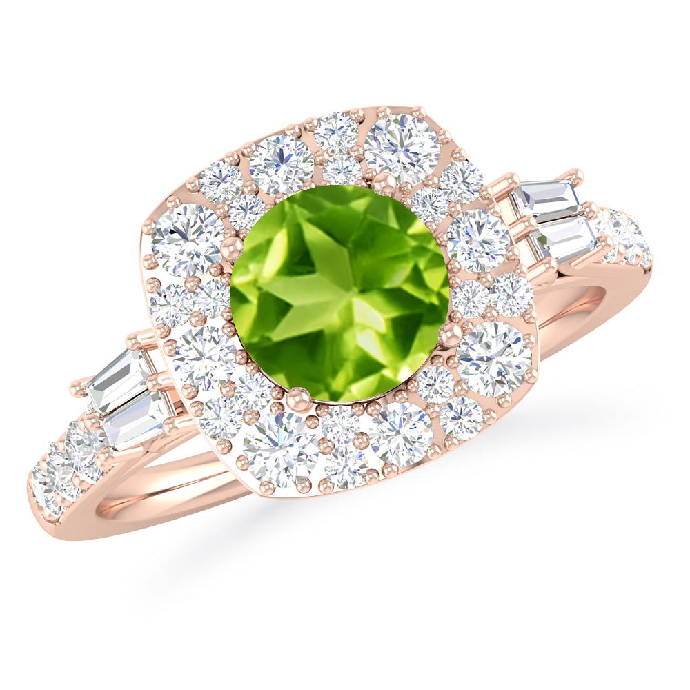 Rose Gold - Peridot