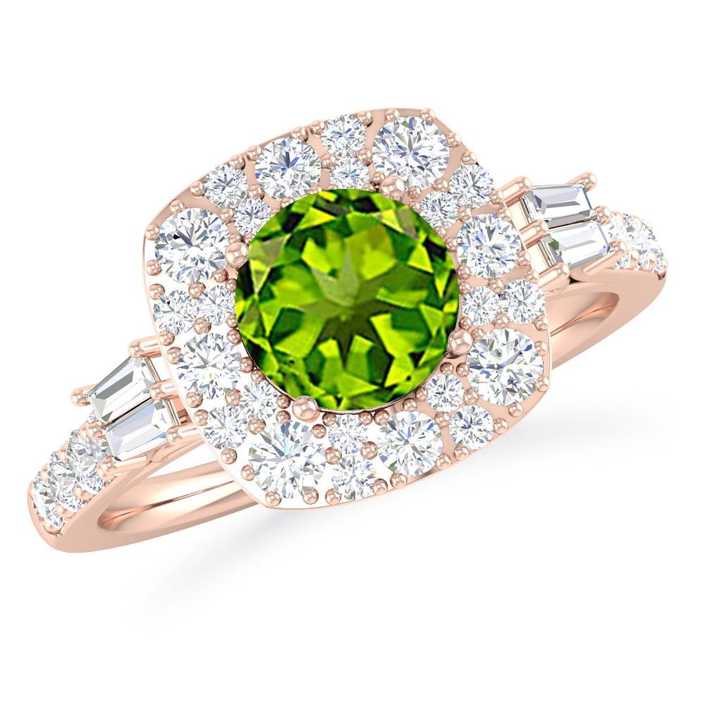 Rose Gold - Peridot