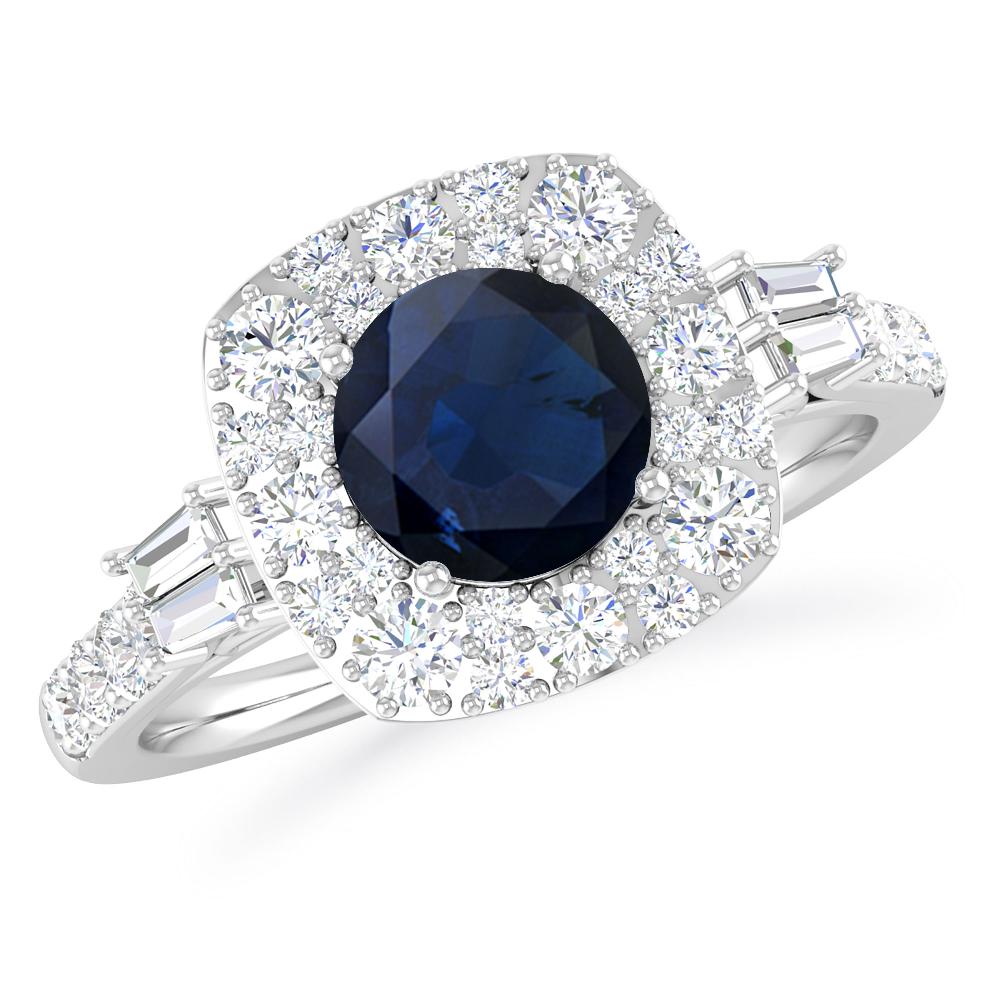 White Gold - Sapphire