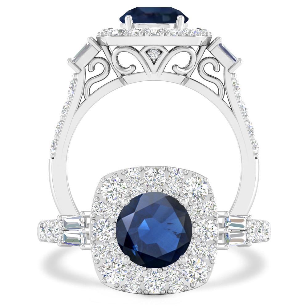 White Gold - Sapphire