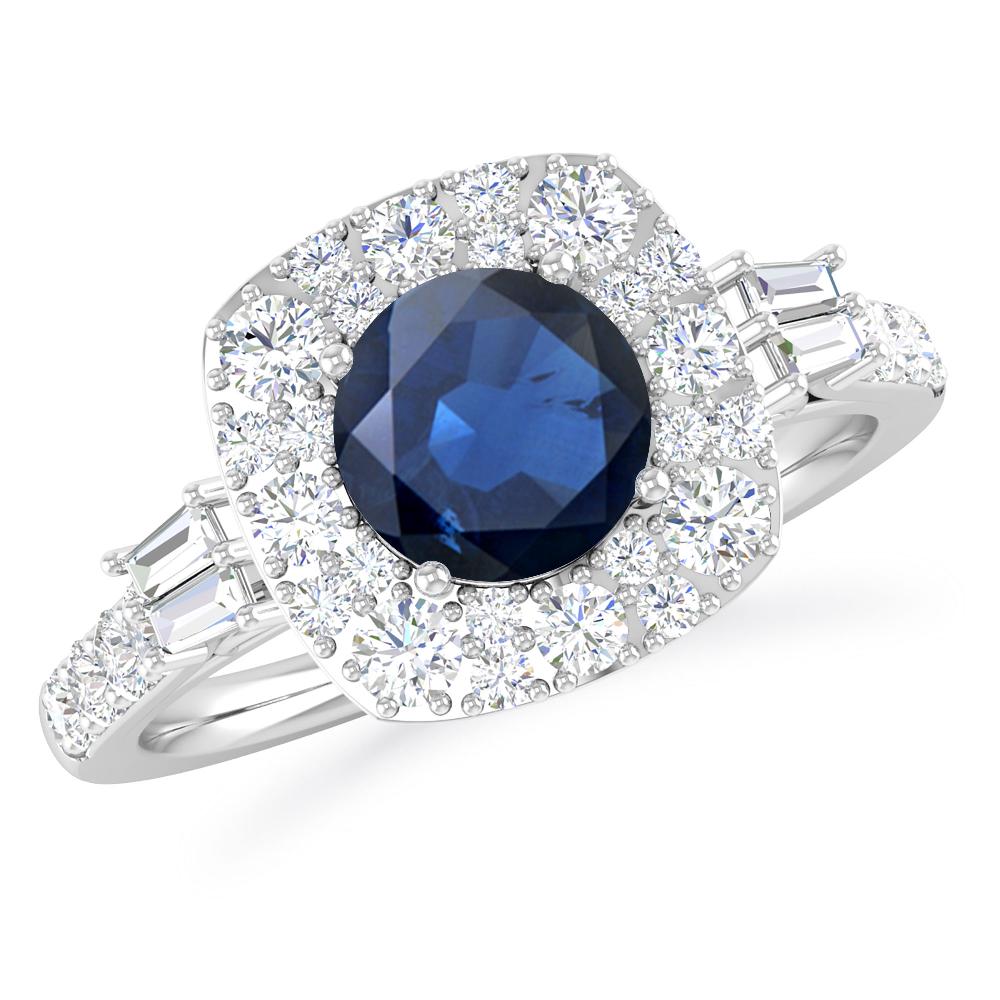 White Gold - Sapphire