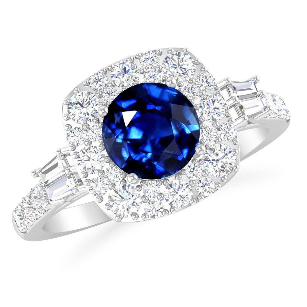 White Gold - Sapphire