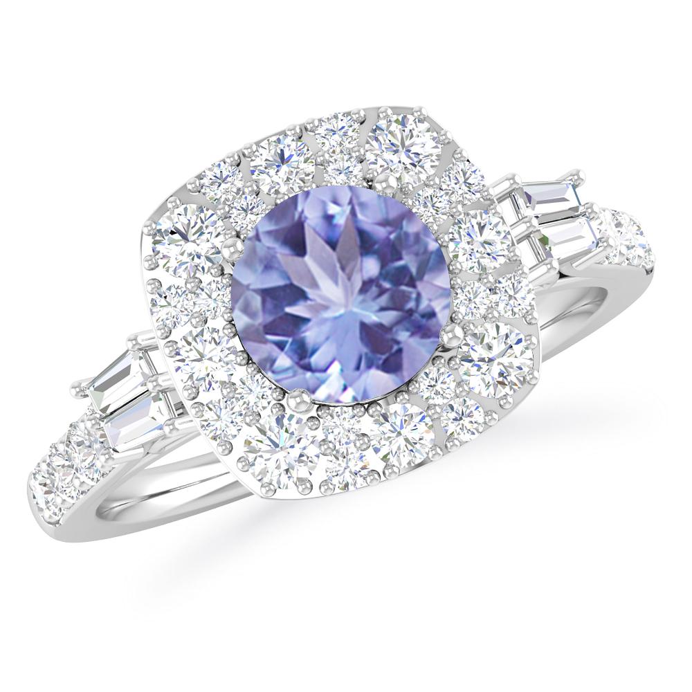 White Gold - Tanzanite